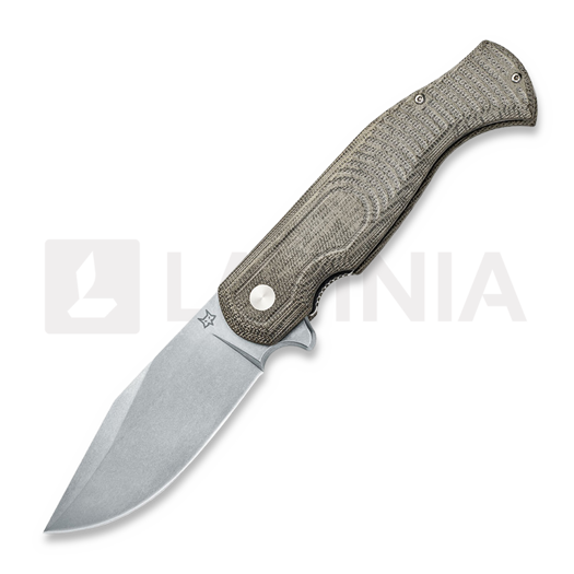 Fox Knives Eastwood Tiger Taschenmesser, micarta, oliivinvihreä FX-524G