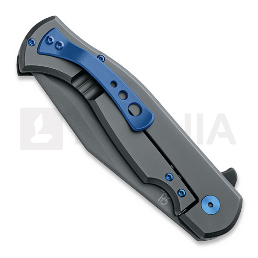 Fox Knives Eastwood Tiger sulankstomas peilis, titanium PVD FX-524TI
