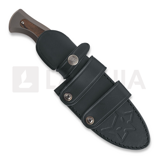 Fox Knives Eastwood Tiger knife, Titanium Ziricote FX-106TIZW