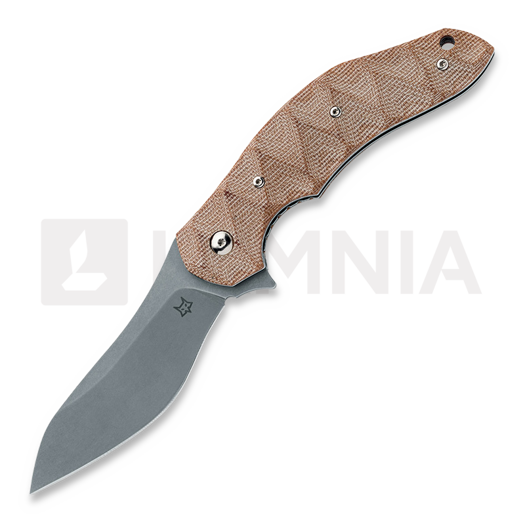 Liigendnuga Fox Knives Flipper - Micarta Natural FX-302MIN