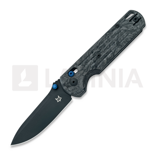 Fox Knives Gabi - Black PVD - Dark Matter Carbon Fiber folding knife FX-451DMB