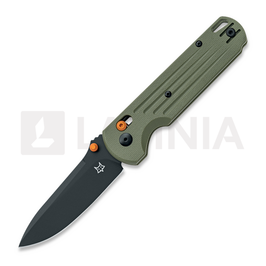 มีดพับ Fox Knives Gabi - Black Top Shield - G10, olive drab FX-451FG