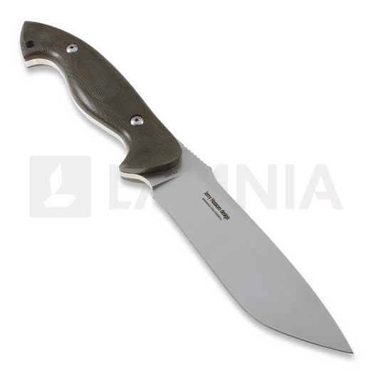 Fox Knives Hossom Retribution Scout Micarta peilis FX-600