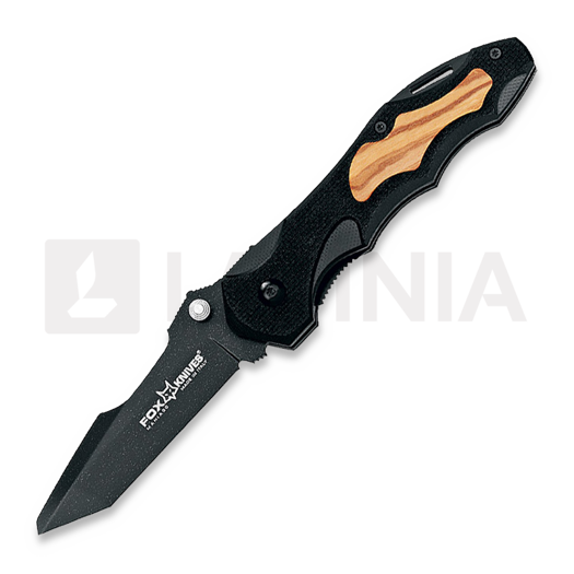 Fox Knives Kiowa 접이식 나이프, olive wood 476OL