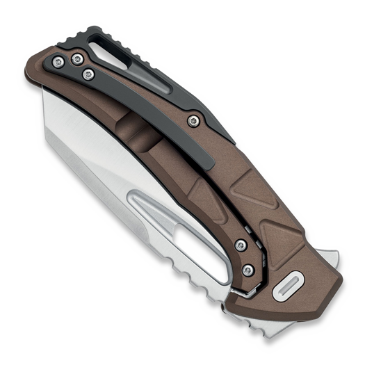 Fox Knives Kronos - Alluminium Bronze sulankstomas peilis FX-552ALBR