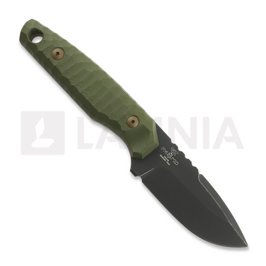 Fox Knives KS - G10 刀, 綠色 FX-627G10OD