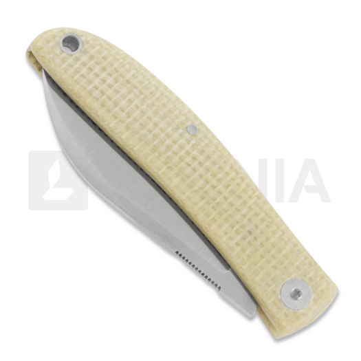 Fox Knives Livri sulankstomas peilis, Natural micarta FX-273MI