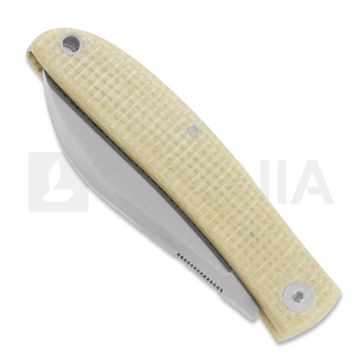 Fox Knives Livri kääntöveitsi, Natural micarta FX-273MI