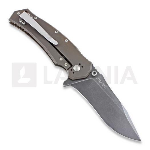 Fox Knives M1 Bronze Titanium Frame Lock k&auml;&auml;nt&ouml;veitsi CED-M1TIBR