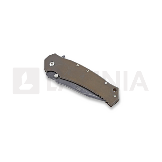Fox Knives M1 Bronze Titanium Frame Lock k&auml;&auml;nt&ouml;veitsi CED-M1TIBR