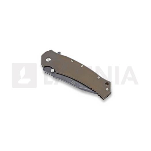 Fox Knives M1 Bronze Titanium Frame Lock kääntöveitsi CED-M1TIBR