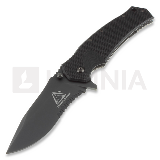Coltello pieghevole Fox Knives M1, dentatura lama CED-01S