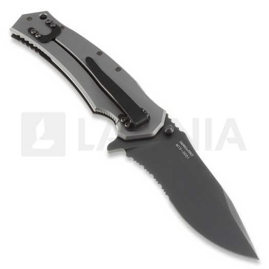 Coltello pieghevole Fox Knives M1, dentatura lama CED-01S
