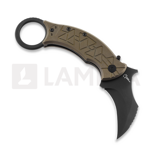 Coltello pieghevole Fox Knives Marcaida Tribal Karambit, Titanium FX-802TIPVD