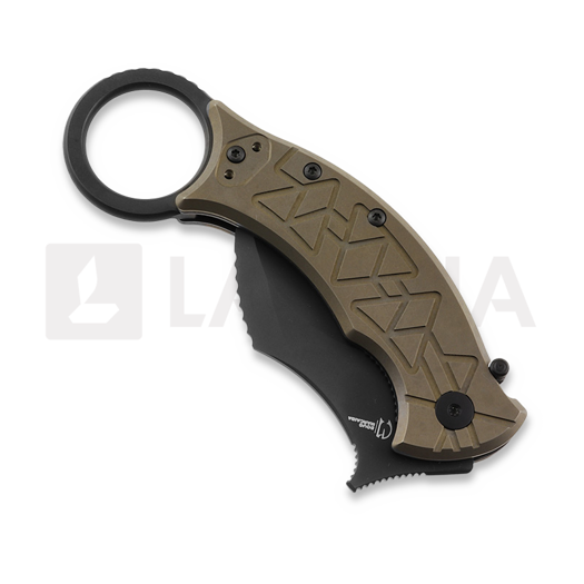 Coltello pieghevole Fox Knives Marcaida Tribal Karambit, Titanium FX-802TIPVD