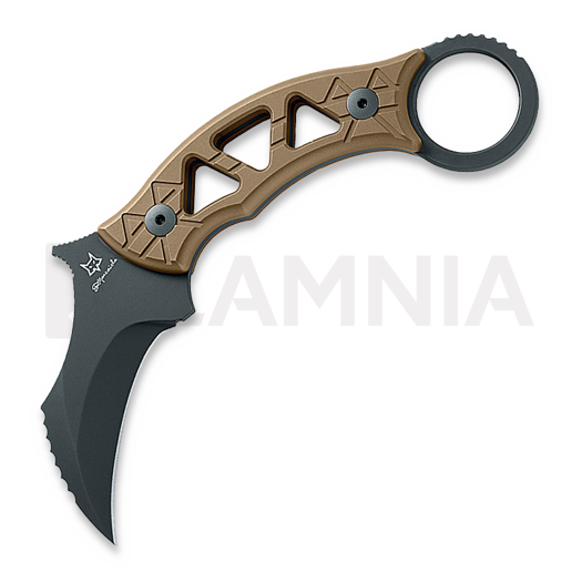 Нож керамбит Fox Knives Marcaida Tribal, Titanium FX-803TIPVD