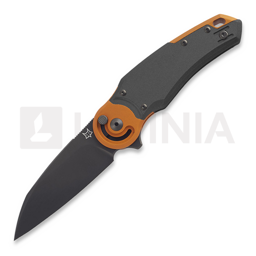 มีดพับ Fox Knives Metamorphosis Wharncliffe Aluminium, ดำ FX-556-B6