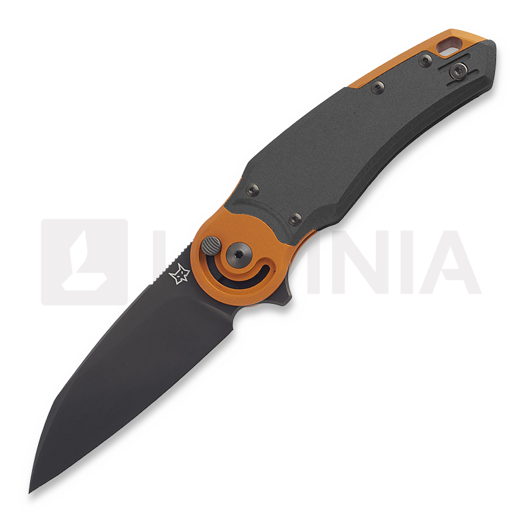 มีดพับ Fox Knives Metamorphosis Wharncliffe Aluminium, ดำ FX-556-B6