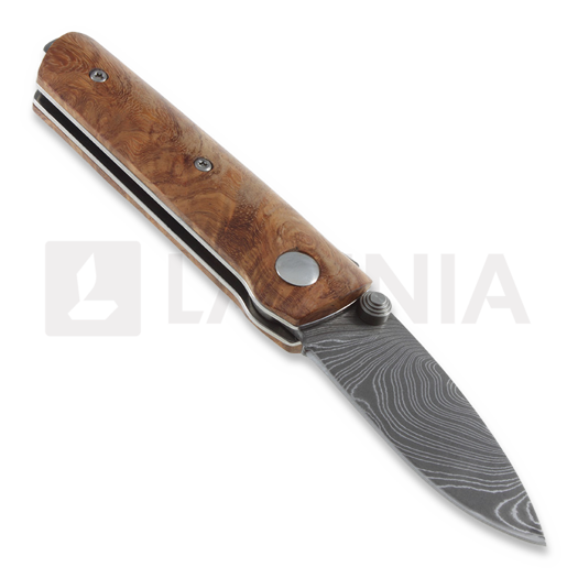 Fox Knives My One Damascus Amboina kääntöveitsi 279DA