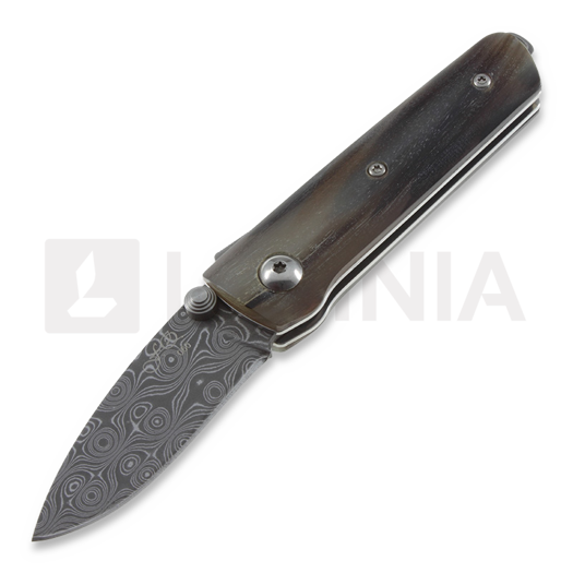 Fox Knives My One Damascus Stag סכין מתקפלת 279DCRM