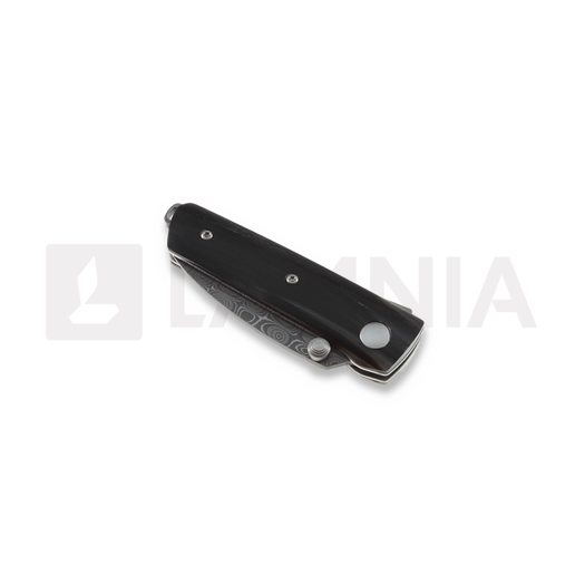 Fox Knives My One Damascus Stag folding knife 279DCRM