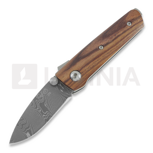 Fox Knives My One Damascus סכין מתקפלת, tulip 279DV