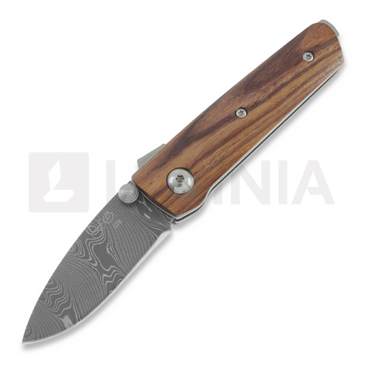 Fox Knives My One Damascus 접이식 나이프, tulip 279DV