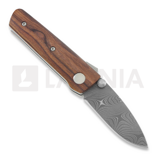 Fox Knives My One Damascus sulankstomas peilis, tulip 279DV