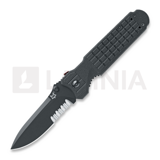 Zavírací nůž Fox Knives Predator 2, vroubkování na čepeli FX-446BS