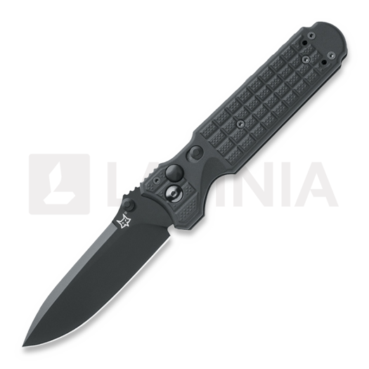 Fox Knives Predator 2 Full Auto 접이식 나이프, 검정 FX-448B