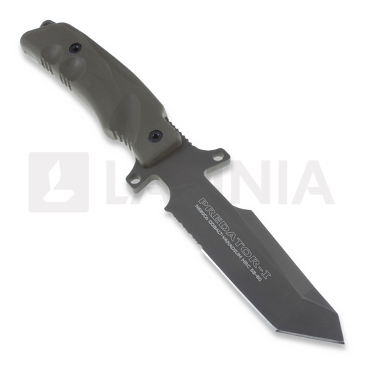 Nůž Fox Knives Predator I, tanto, vroubkov&aacute;n&iacute; na čepeli FX-P1B