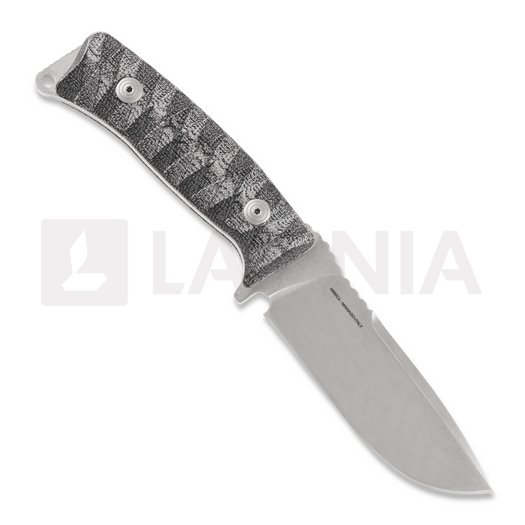 Fox Knives Pro-Hunter peilis, black micarta FX-131MBSW