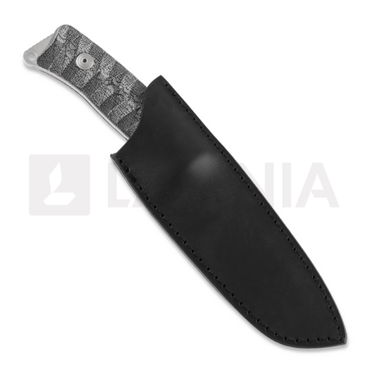 Fox Knives Pro-Hunter kniv, black micarta FX-131MBSW