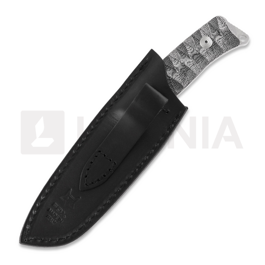 Fox Knives Pro-Hunter kniv, black micarta FX-131MBSW