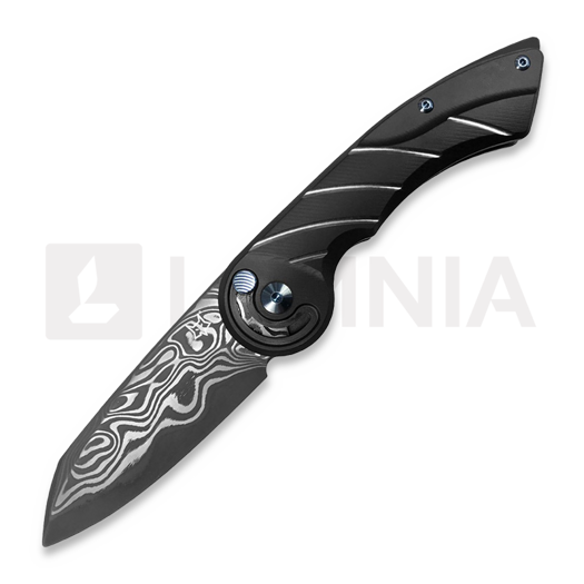 Fox Knives Radius Damasteel Titanium Limited Edition kääntöveitsi FX-550DTI