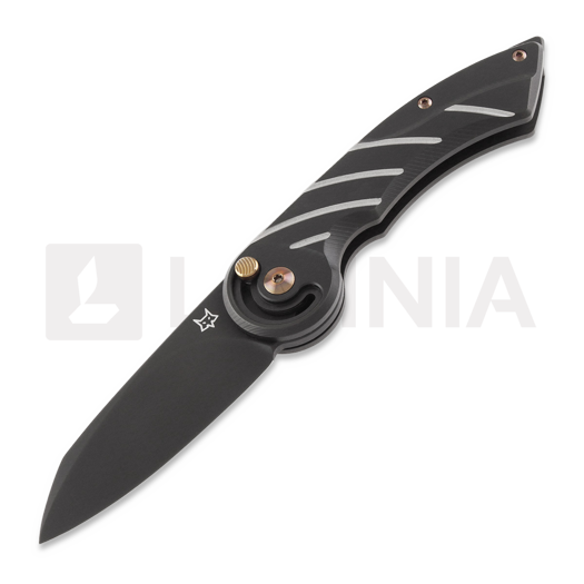 Fox Knives Radius M390 PVD Titanium 折叠刀 FX-550TIB