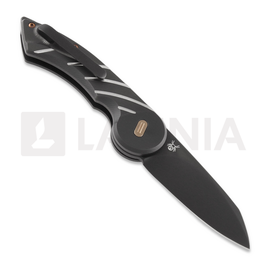 Fox Knives Radius M390 PVD Titanium sulankstomas peilis FX-550TIB