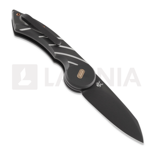 Fox Knives Radius M390 PVD Titanium kääntöveitsi FX-550TIB