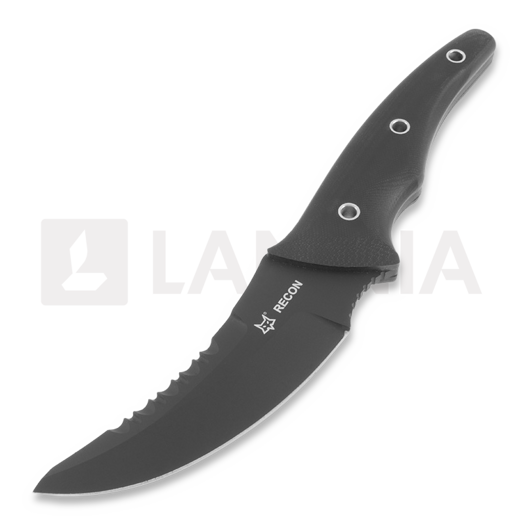 Fox Knives Recon veitsi, musta FX-512