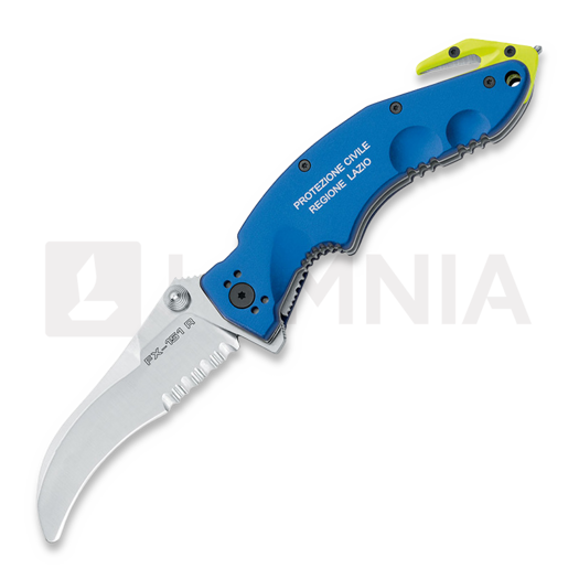 Nóż składany Fox Knives Rescue, niebieska FX-151R