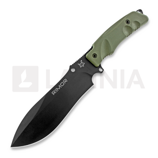 Fox Knives Rimor ナイフ, 緑 FX-9CM07OD