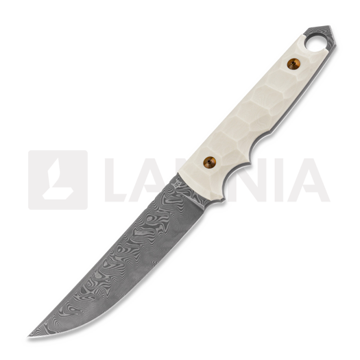 Fox Knives Ryu Herringbone Damascus veitsi, elforyn FX-634DES