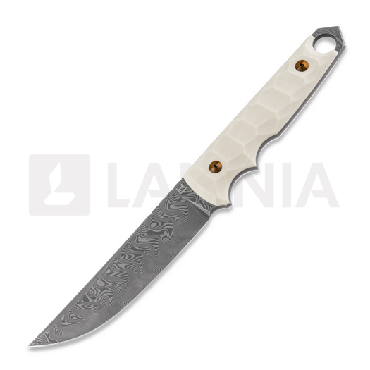 Fox Knives Ryu Herringbone Damascus kniv, elforyn FX-634DES