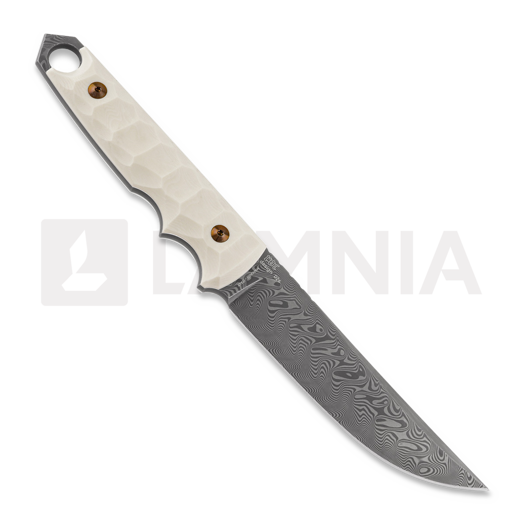 Fox Knives Ryu Herringbone Damascus kniv, elforyn FX-634DES