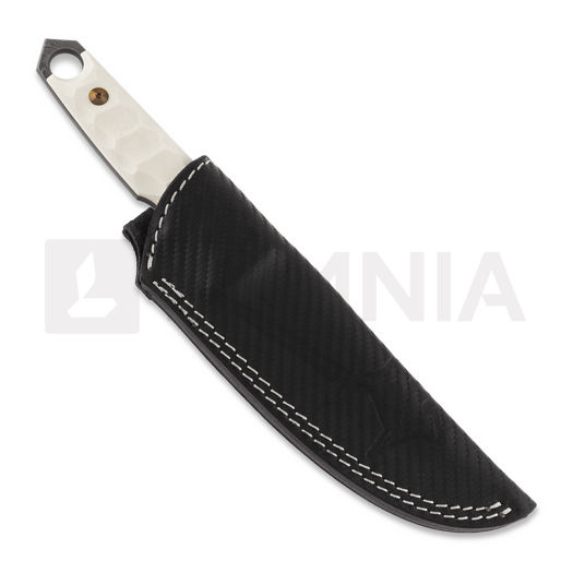 Fox Knives Ryu Herringbone Damascus veitsi, elforyn FX-634DES