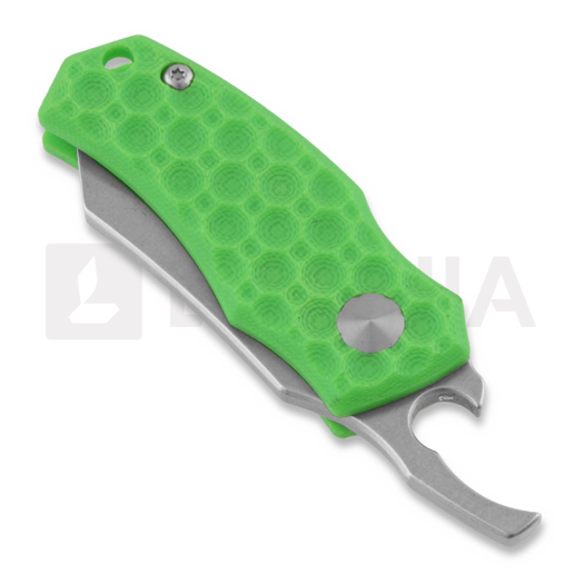 Fox Knives Skål sulankstomas peilis, žalia BF-732G