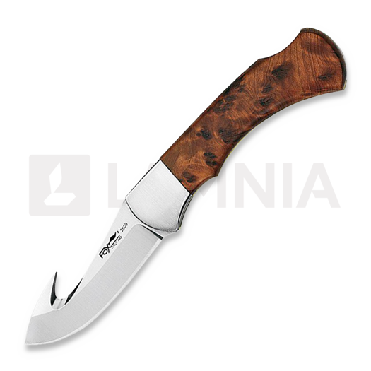 Fox Knives Skinner Taschenmesser, briar wood 2609RT
