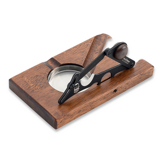 Fox Knives Sliding Cigar Cutter With Tray, negru 7491SMBSW