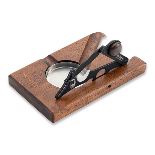 Fox Knives Sliding Cigar Cutter With Tray, czarny 7491SMBSW