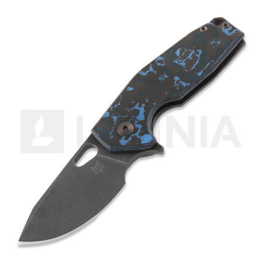 Fox Knives Suru CF/Ti 折り畳みナイフ, Arctic Storm by Fat Carbon FX-526LECF